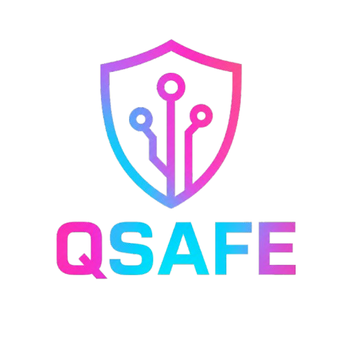 Qualsafe Triangular Sign Logo QSAFE